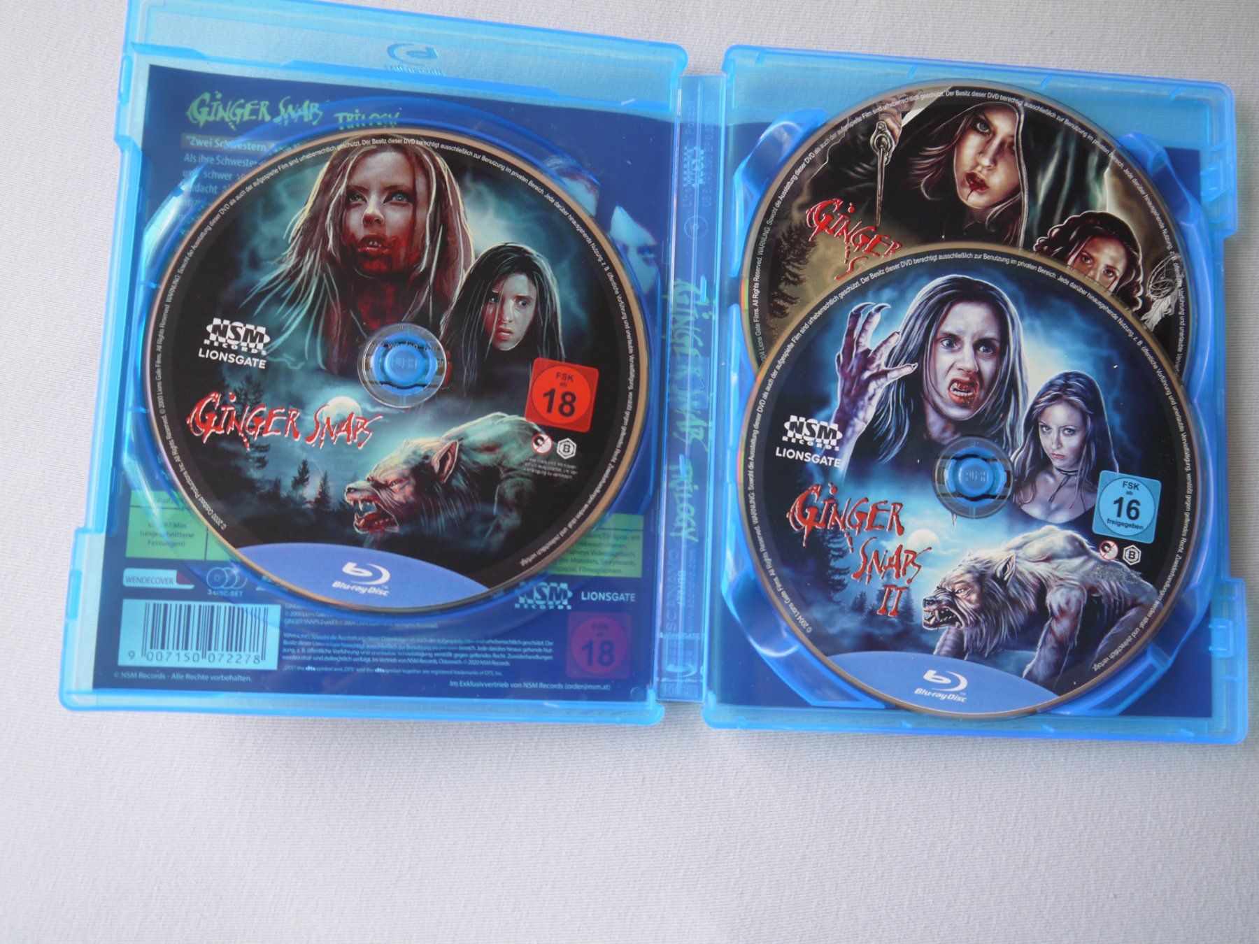 Tutti i DVDs: GINGER SNAPS - Trilogie - uncut – Usato da Hagendorn venduto da Blaf 1