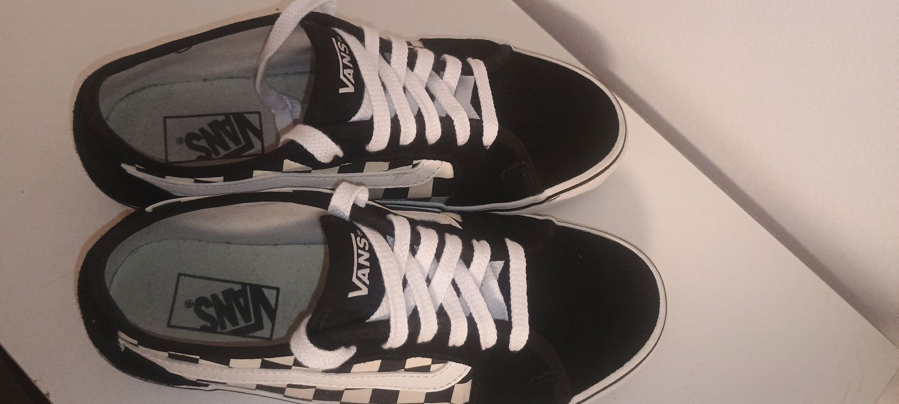 Scarpe da uomo: Vans Sneaker Ward Checkered schwarz weiss gr40 – Usato da Tägerig venduto da mig_lrs5 2