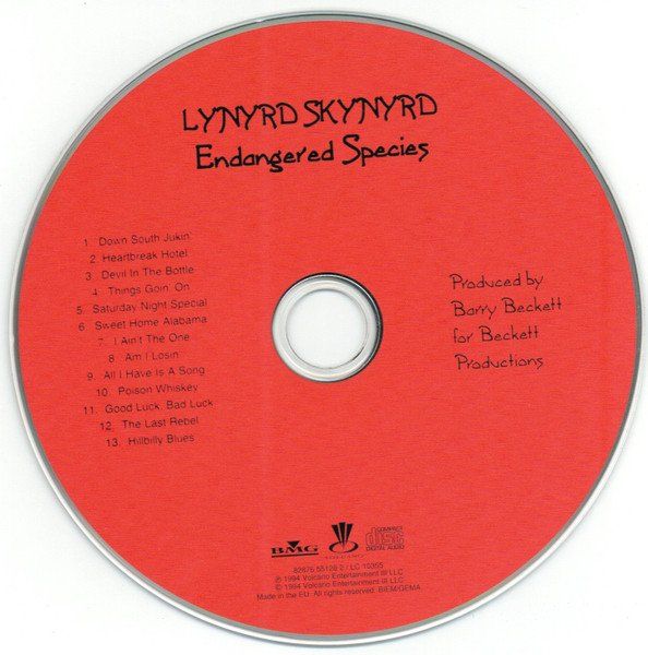 CD: Lynyrd Skynyrd – Endangered Species – Usato da St.Gallen venduto da jalamusic 2