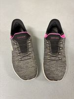 Skechers Slip-ins Sneaker grau/rosa gebraucht, guter Zustand