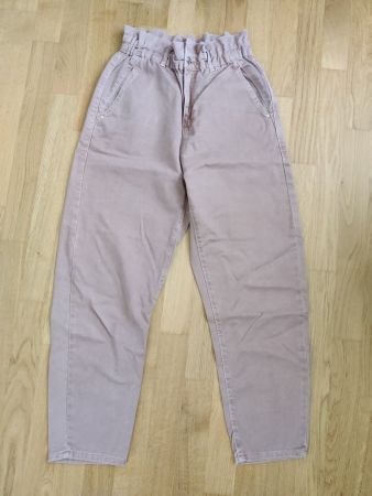Zara lachs/rosa Hose M