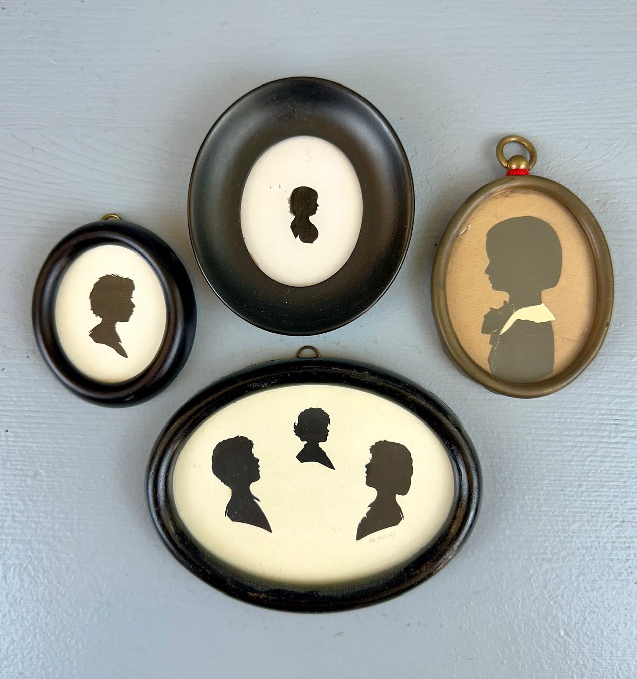 Gemälde: ♦️ ANTIKE PORTRAIT MINIATUREN #10 – Gebraucht aus Zürich von NIKI777