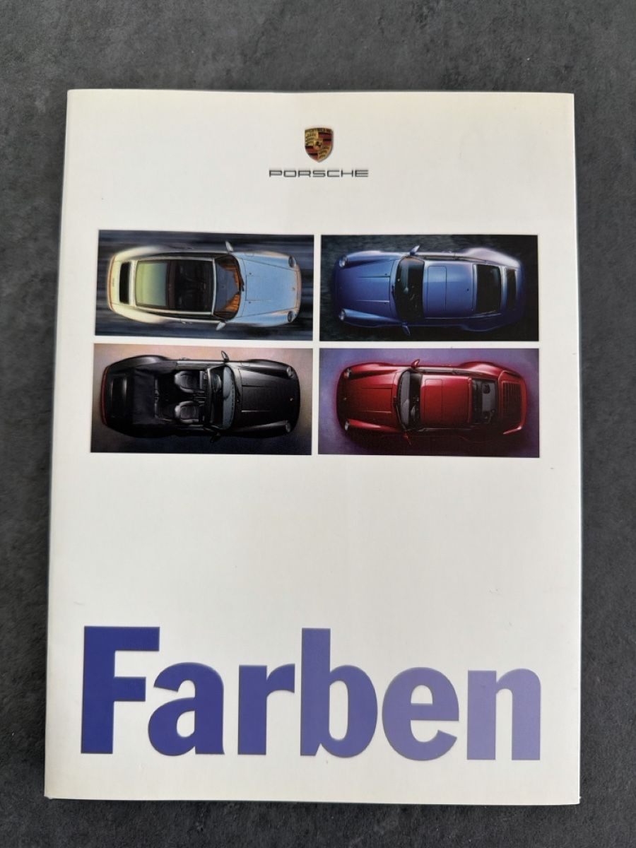 Porsche Documenti: Broschüre: Porsche Farben – Nuovo (secondo la descrizione) da Wolfwil venduto da Rolex1