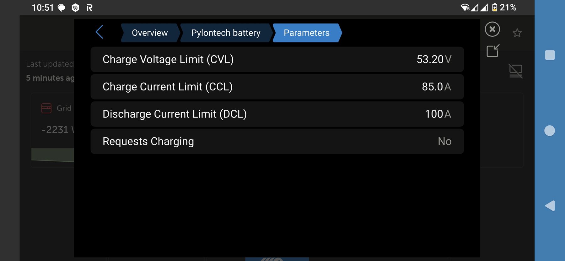 Victron Solargeräte und Solarprodukte: Batteriespeicher Victron MultiPlus-II Pylontech 9.6 kWh – Gebraucht aus Liebefeld von robi15blue 5