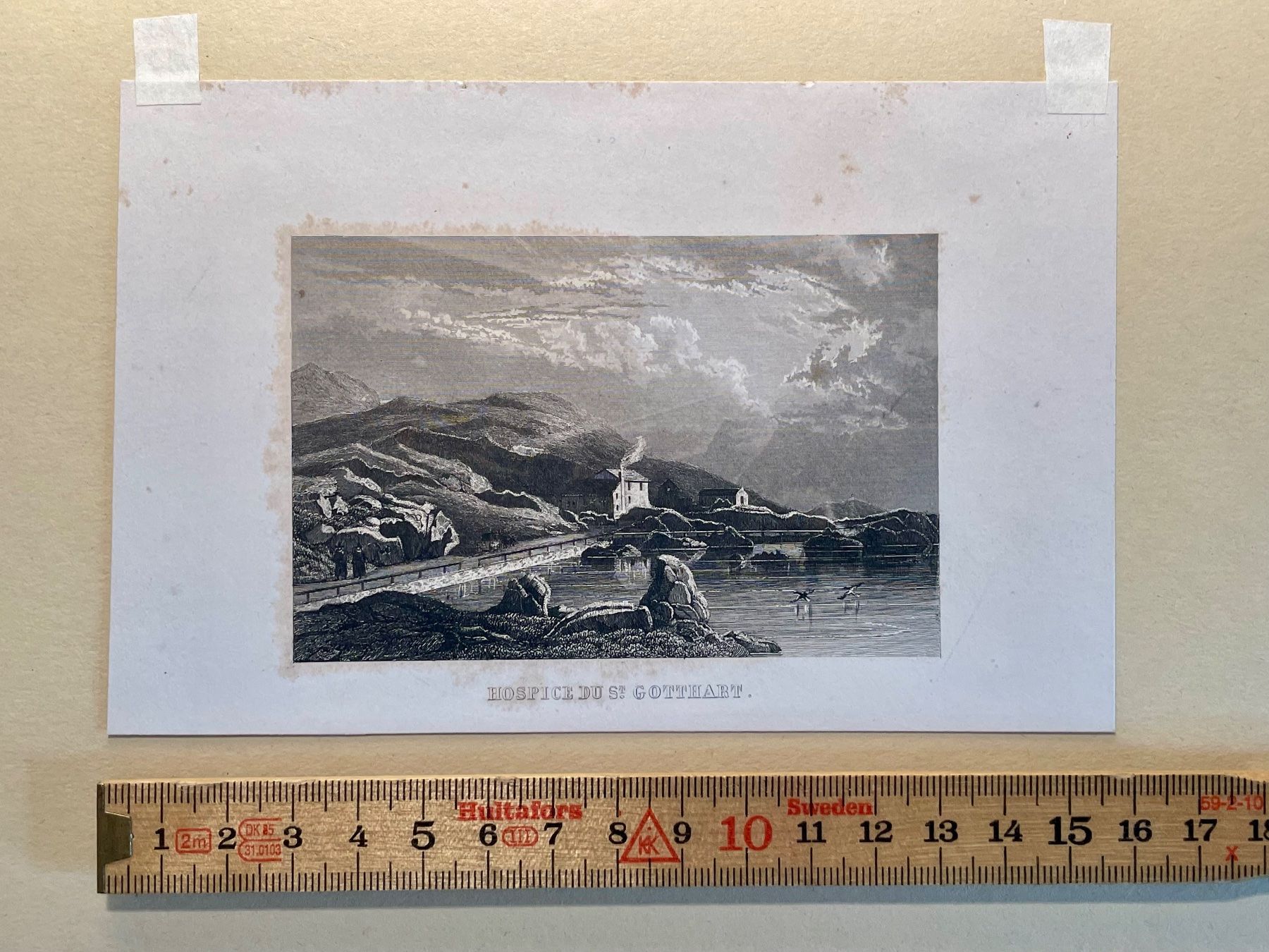 Stiche: Stich Hospice du St. Gotthart – Gebraucht aus Luzern von mainwerk