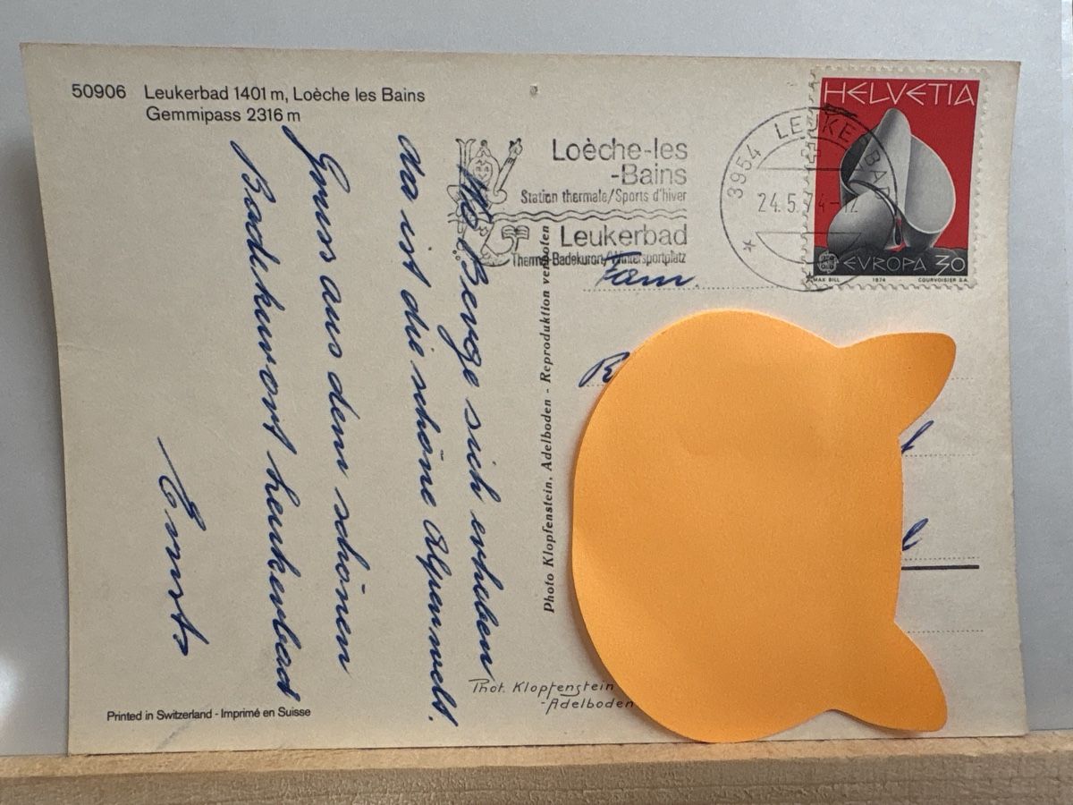 Cartoline postali: AK von Leuckerbad / Gemmipass – Usato da Rümlang venduto da Kartenpost1 1