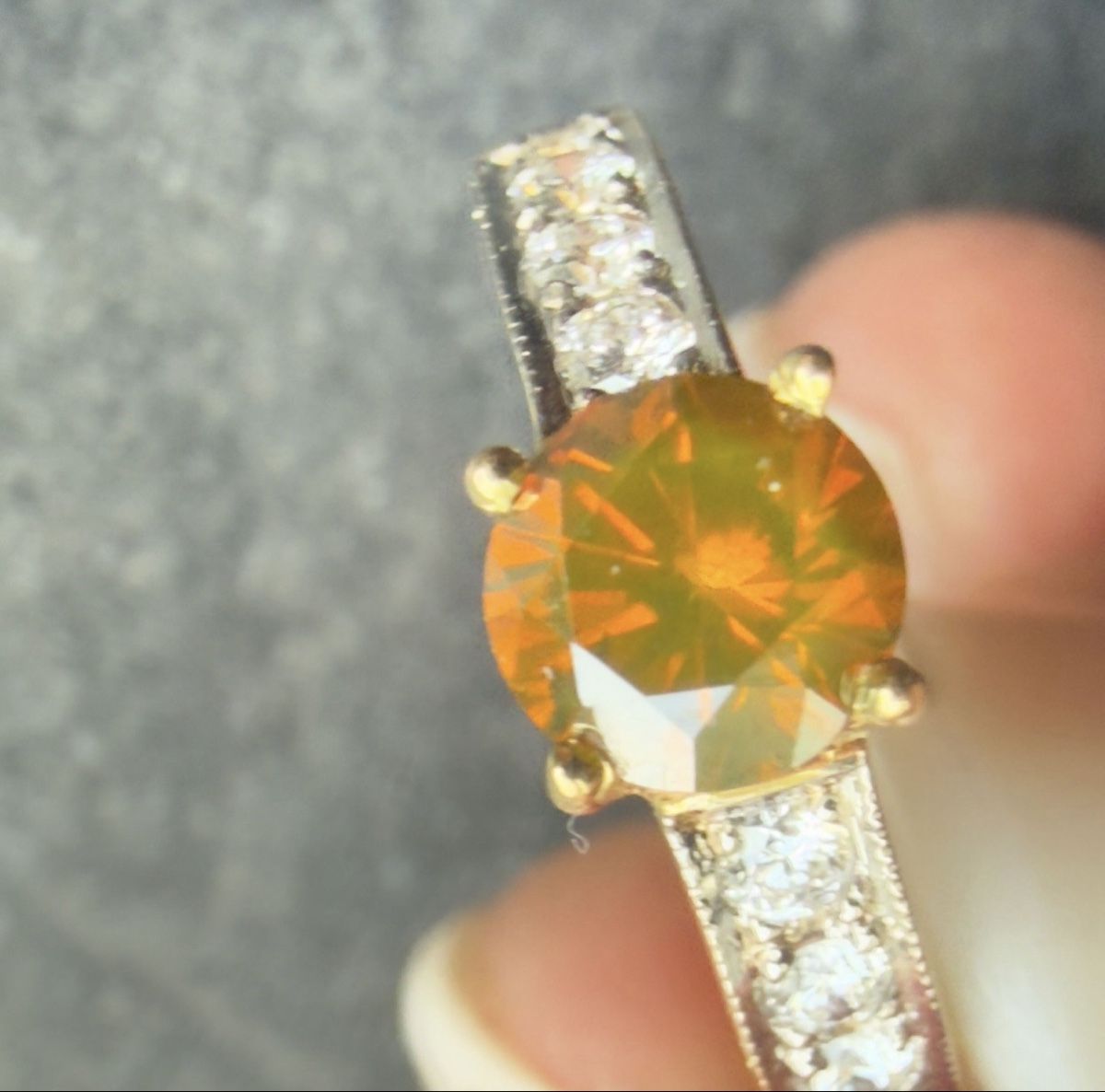 Bagues: Diamant Ring Rarität  – D'occasion à Oberhof par RealStone