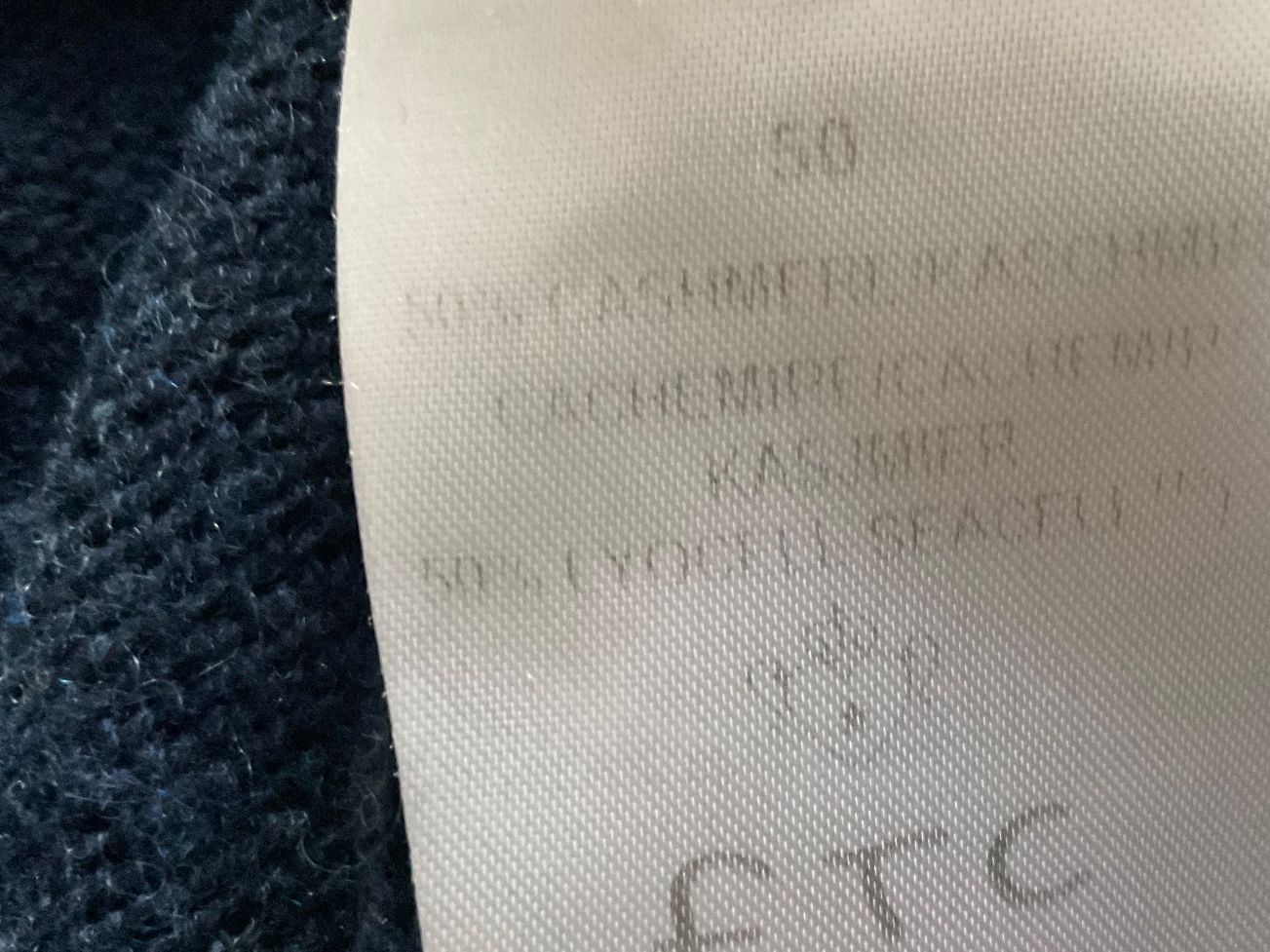 Pulls & Sweat-shirts: FTC Kaschmir Herren Pullover Gr 50/48 blau top – D'occasion à Urdorf par alda02 8