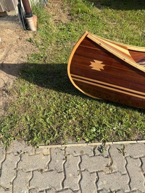 Selbstbau Boote: Kanadier Holzboot, Top Zustand Kanu – Gebraucht aus Vinelz von Festmobiliar 7