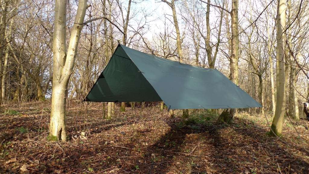 DD Hammocks Altro per Esercito: DD Hammocks DD Tarp 3,5 x 3,5 m olive gr – Nuovo e nell'imballaggio originale da Tulln venduto da HaengemattenShop 1