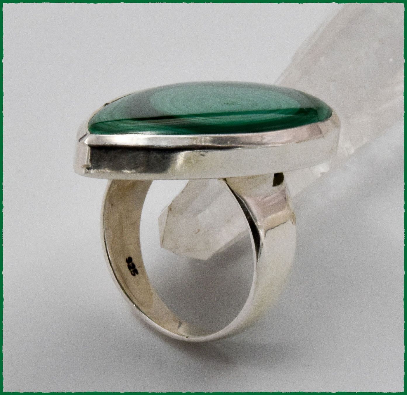 Ringe: MALACHITE, Malachit 925 Silber Ring – Neu und originalverpackt aus Oberglatt ZH von Goldfee1 1