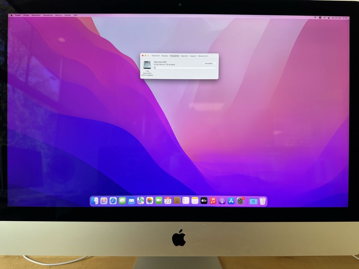 Apple PC: iMac 27“ Late 2015 5K – Usato da Luzern venduto da FrankGroebel 1