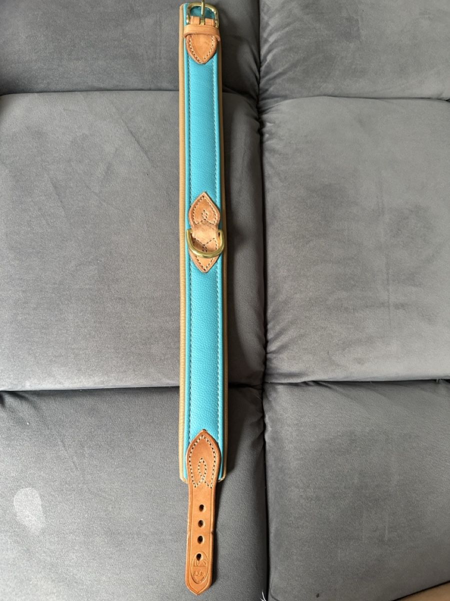 Leine & Halsband: Hundehalsband TOBS Leder – Neu (gemäss Beschreibung) aus Rossrüti von U_007