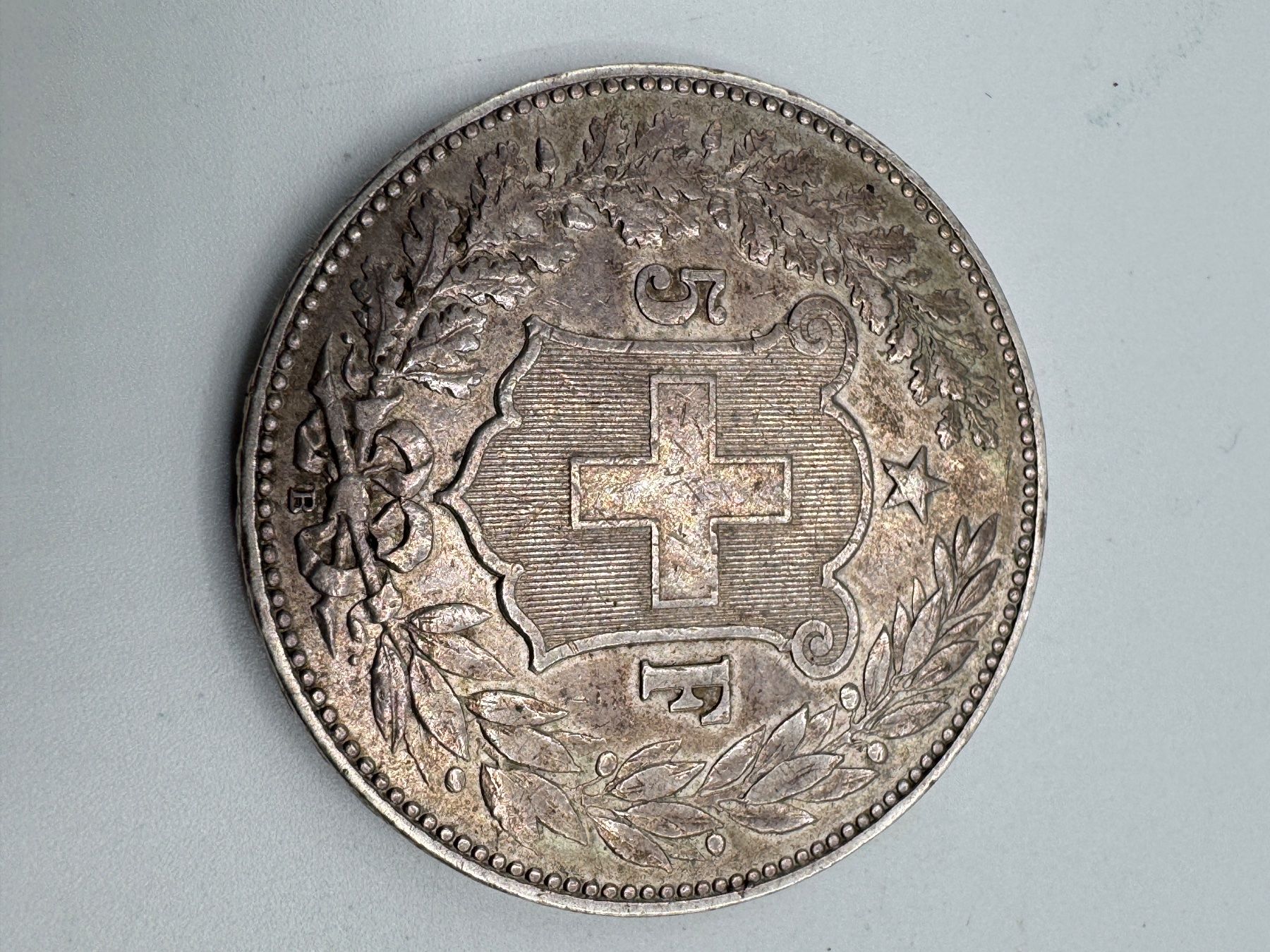 Tutti le monete: 1904 5 Franken – Usato da Sachseln venduto da BONATI01 1