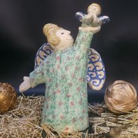 Engels Flugstunden  Künstler ** Ueli Schmutz (1932-2024) ***