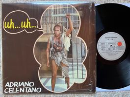 LP Soundtrack Adriano Celentano – Uh… Uh… LP GEWASCHEN
