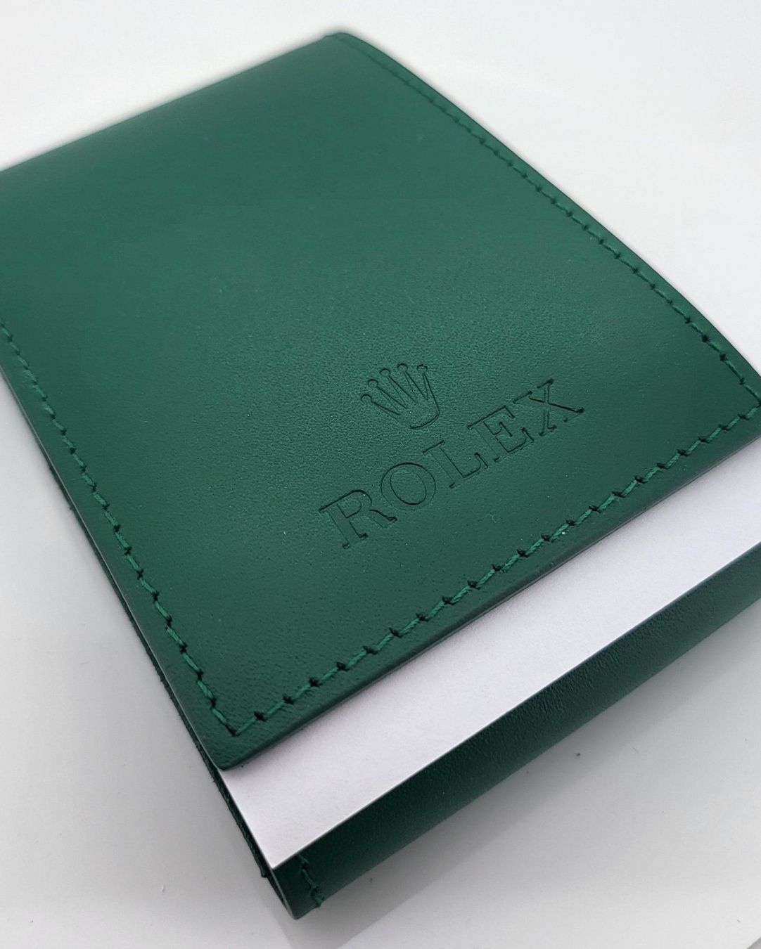 Scatole porta orologi: Rolex Reise Etui aus Leder - NEU – Nuovo e nell'imballaggio originale da Zuzwil SG venduto da LuxuryTimepieces