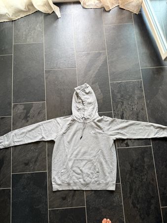 Grauer Nike Hoodie S