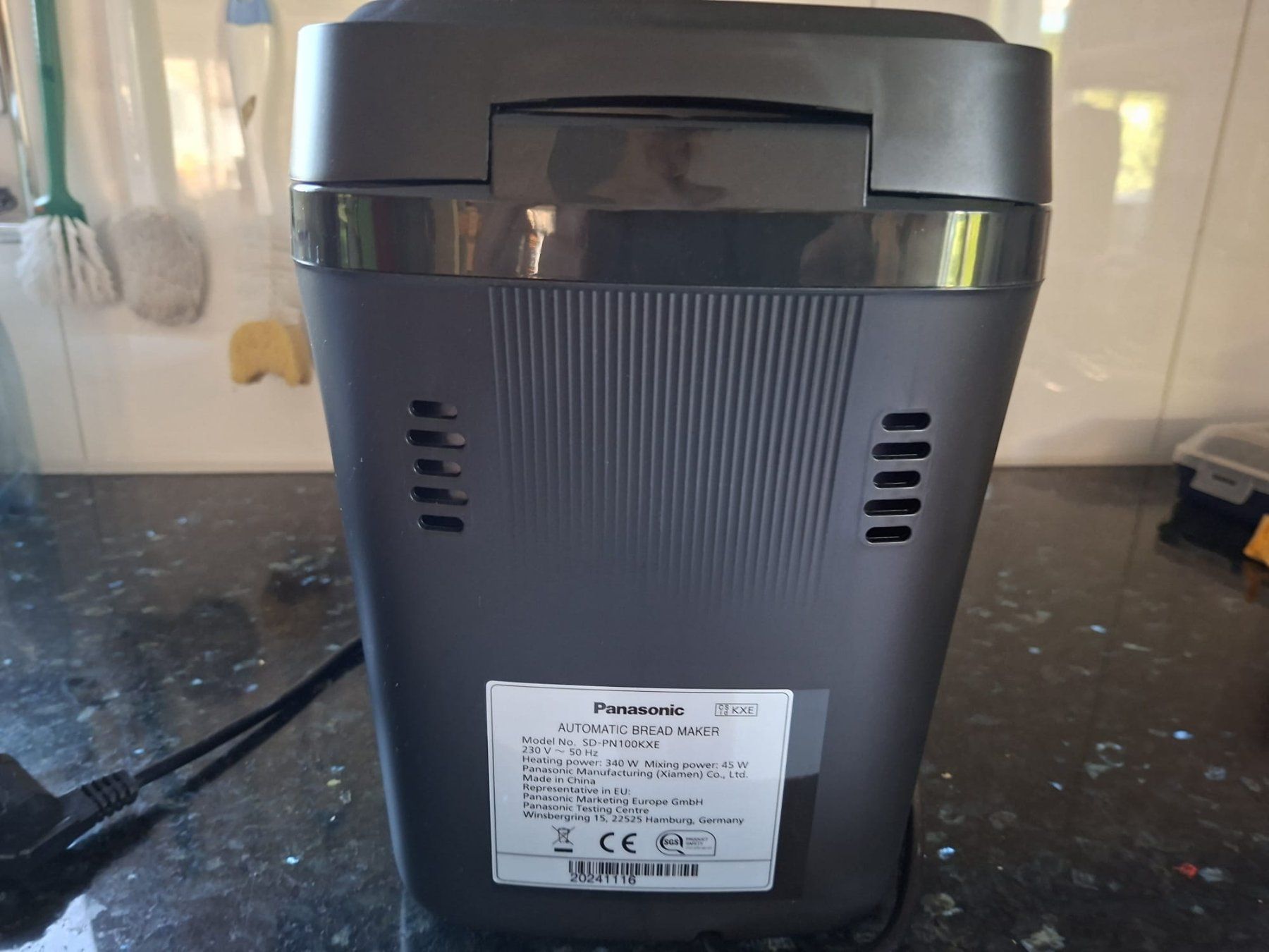 Elettrodomestici da cucina: Panasonic Brotbackautomat SD-YR2520 – Nuovo (secondo la descrizione) da Rüdlingen venduto da durz62 4