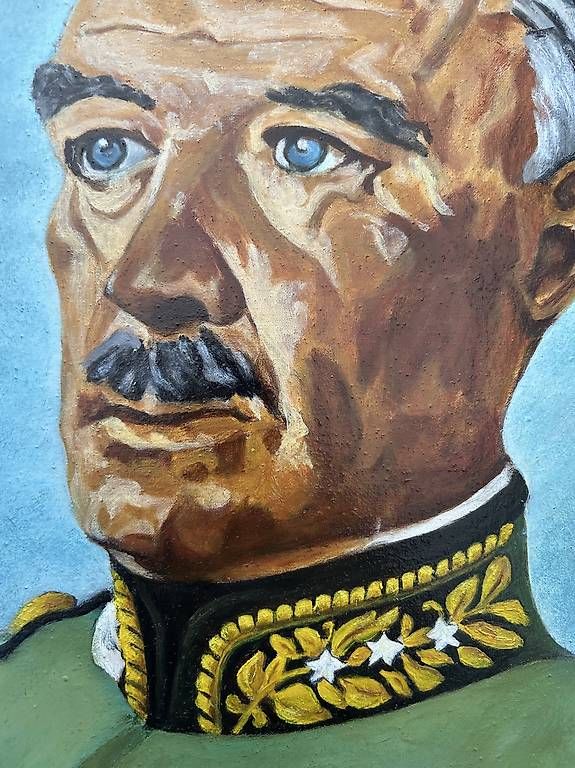 Gemälde: Generale Henri Guisan – Gebraucht aus novaggio von cam_5stl 2