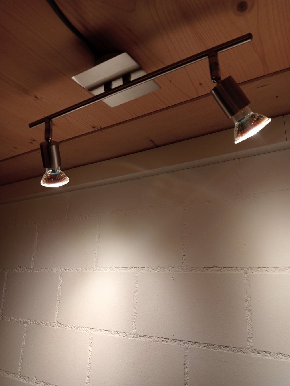 Lampadari & plafoniere: Deckenspot 2er, Edelstahl Lampe – Usato da St.Niklausen LU venduto da Wirdbereitsverwendet