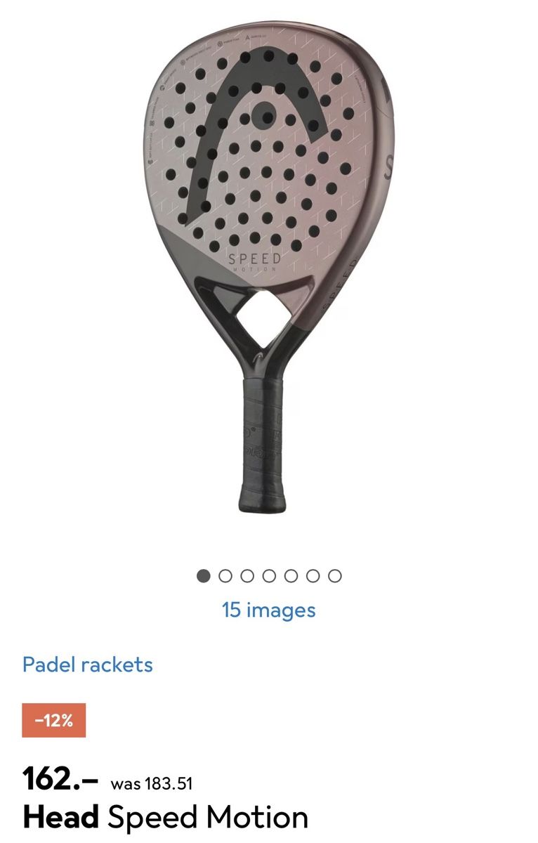 Head Schläger: Head Speed Motion 2025 Padel Racket – Gebraucht aus Zürich von sar_bv7l 1