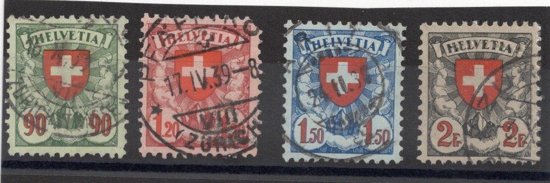 Tutti i francobolli: 217 CH 1933/34 gest. – Usato da Breganzona venduto da dede46