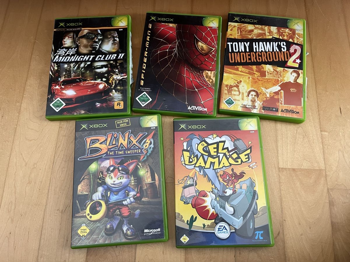 Spiele: 5 Xbox Spiele Konvolut – Gebraucht aus Allschwil von Manolictus