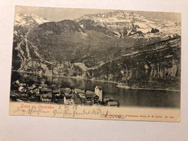 Postkarte Gruss aus Obstalden  1903