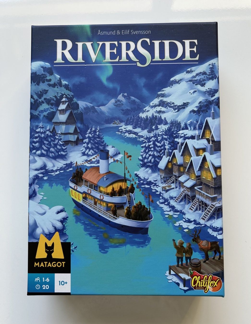 Giochi: Würfelspiel "Riverside" - Matagot – Nuovo (secondo la descrizione) da Baar venduto da WhatTheFunk01