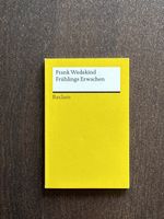 Frank Wedekind - Frühlings Erwachen - Reclam - Top Zustand
