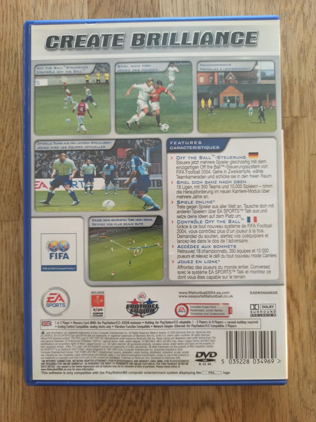 Spiele: FIFA 2004 PS2 - TOP – Gebraucht aus Oberweningen von mar_87mx 1