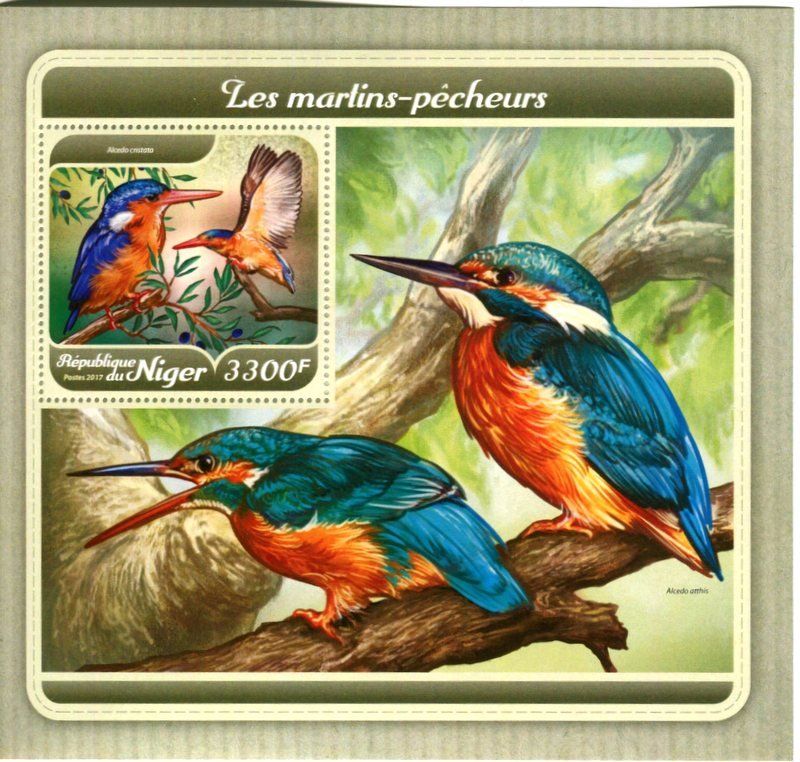Tous les timbres: Block "Eisvögel". Niger – Neuf avec emballage d'origine à Basel par Butsch5