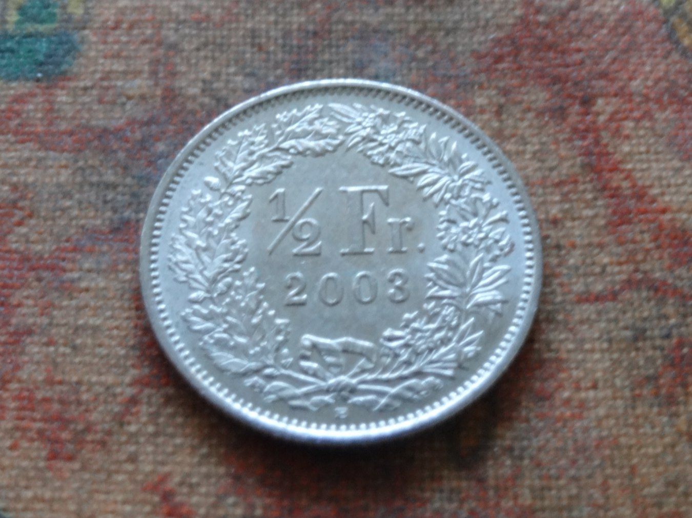 Alle Münzen: 1/2 Fr. 2003 – Gebraucht aus Romanel-sur-Lausanne von Swift13