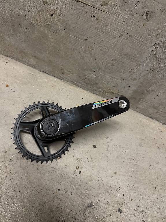 Pezzi di ricambio: SRAM Force 1 XPLR Kurbel mit Powermeter – Usato da Basel venduto da Dwisti 2