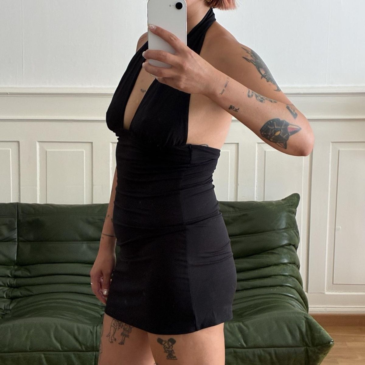 Weekday Vestiti: weekday deep halter neck mini dress- size M – Nuovo (secondo la descrizione) da Zürich venduto da h_studio_edit 3