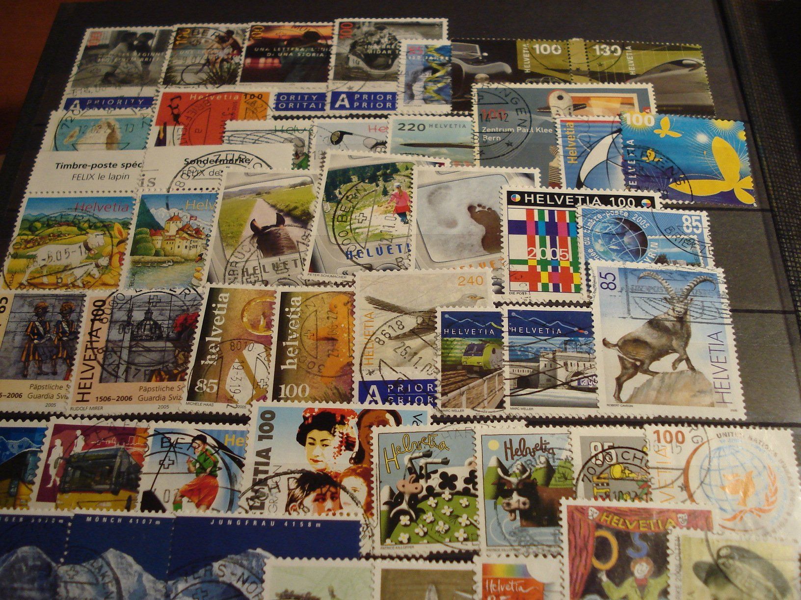 Tous les timbres: Lot moderne Schweiz gestempelt – D'occasion à Niederwil AG par morostahu 4