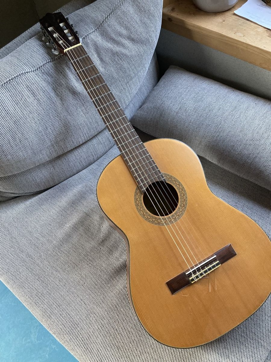 Musikinstrumente: Gitarre und Lehrbuch – Gebraucht aus Brenzikofen von Martha_V