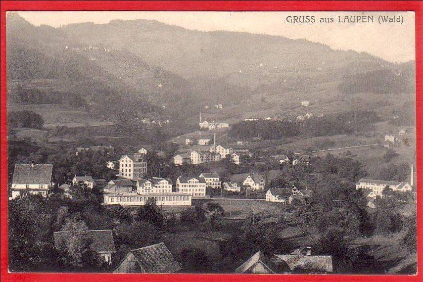 Cartoline postali: LAUPEN BEI WALD – Usato da Grüningen venduto da Kartenlaube