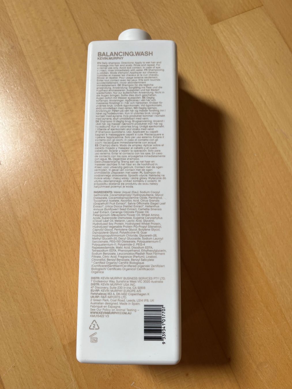 Prodotti per capelli: Kevin Murphy_Shampoo_1L – Nuovo e nell'imballaggio originale da Gasel venduto da bha_z9rf 1