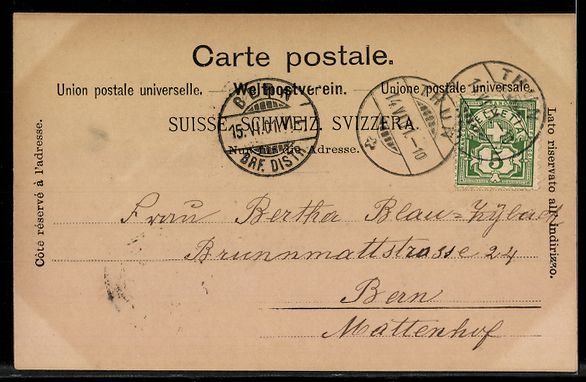 Cartoline postali: AK Thun, Seeufer mit Ortsansicht – Usato da Berlin venduto da bartko-reher 1