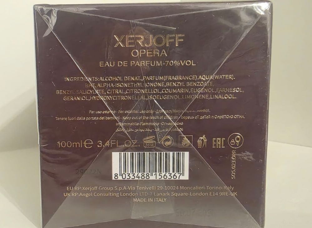 Xerjoff Opera Eau de Parfum 100ml - Neu & Original! (Neu und ...