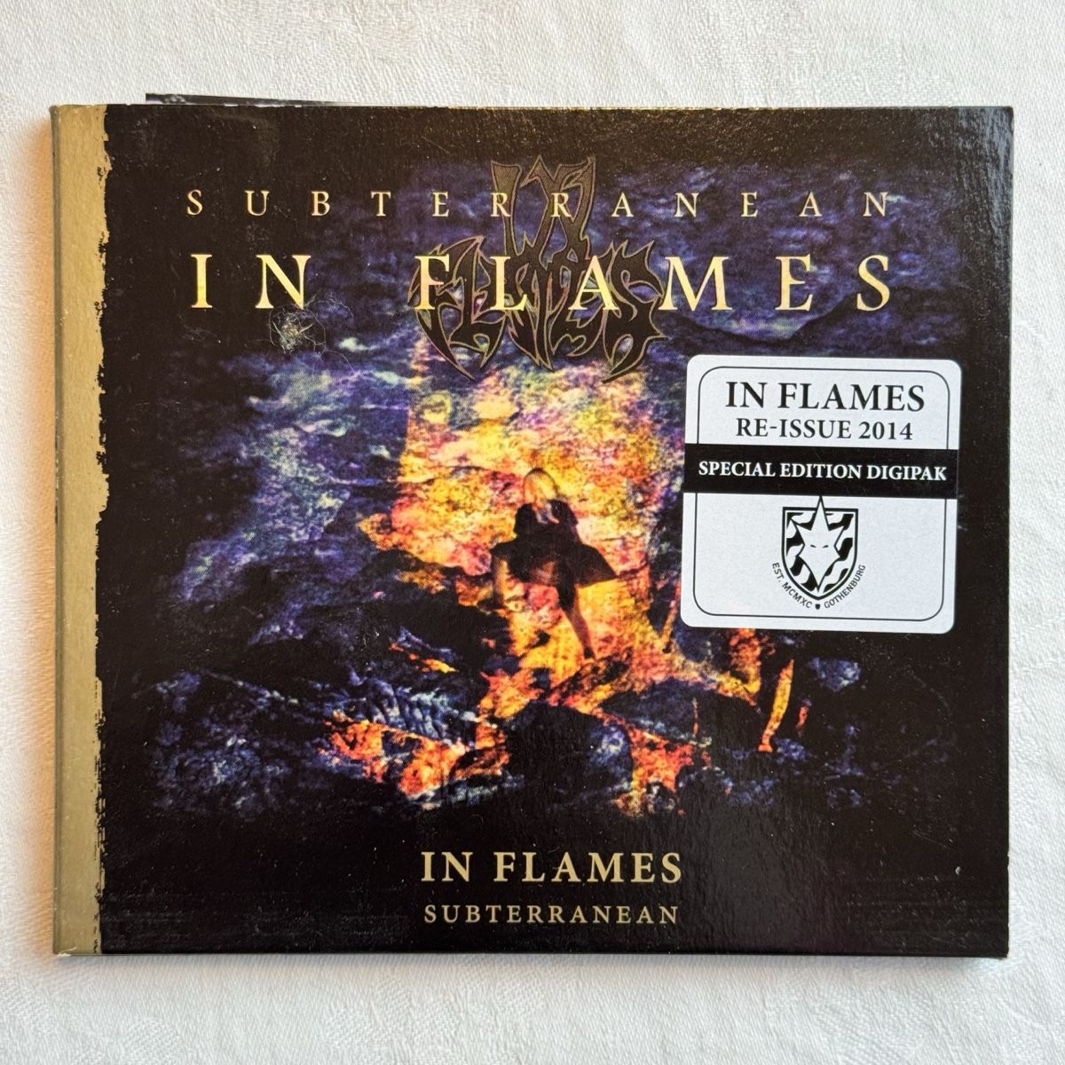 CDs: IN FLAMES Subterranean Digipak Re-Issue 2014 – Gebraucht aus Galmiz von Wichtel25