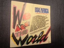 VINYL Single: We are the world - USA for Africa