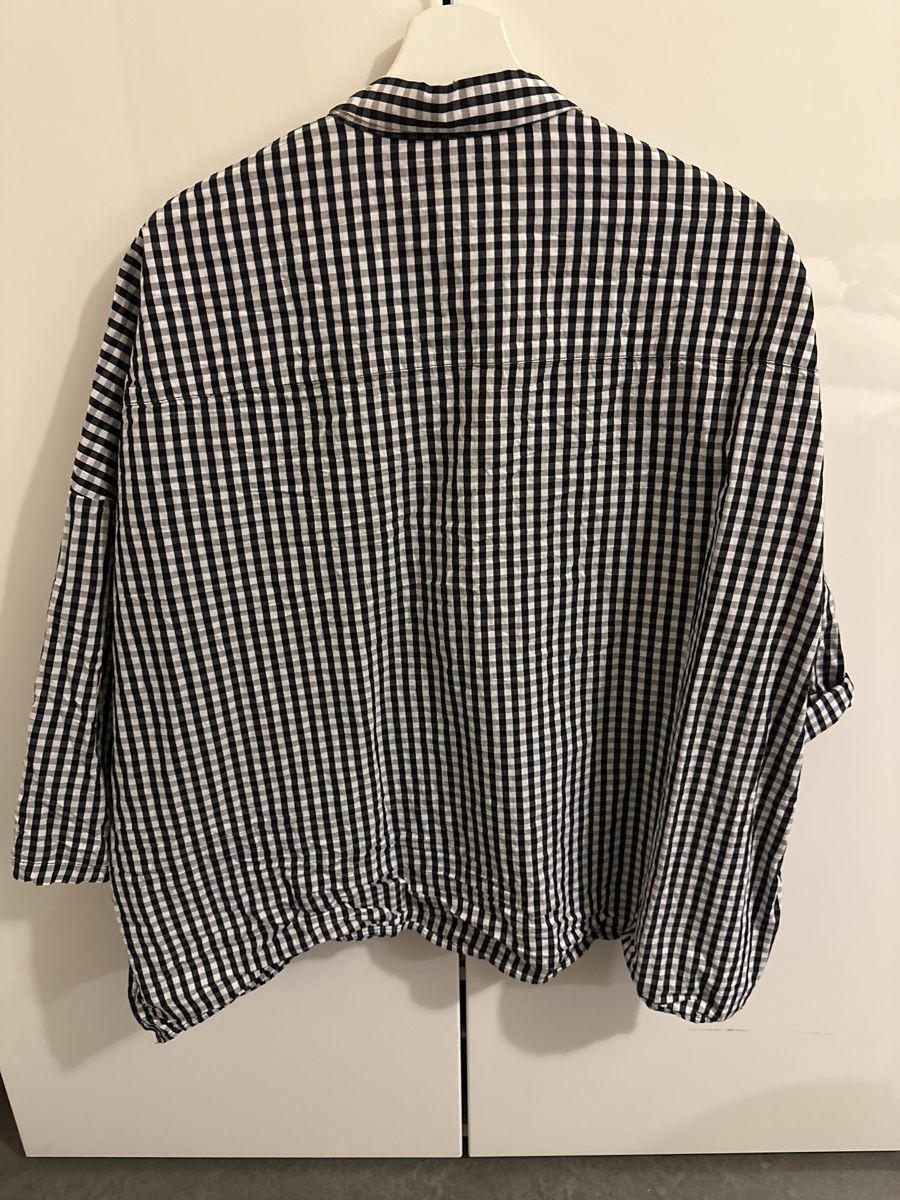 Zara Blusen: Zara Bluse, schwarz/weiss kariert, Gr. S – Neu (gemäss Beschreibung) aus Effretikon von ikap96 1