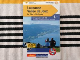 Rando Lausanne🌞 Vallée du Joux - St-Cergue 🌞1:60'000