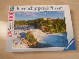 1000 Teile PUZZLE Rheinfall swiss collection ravensburger