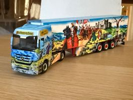 Herpa Mercedes Actros Schumacher 1/87