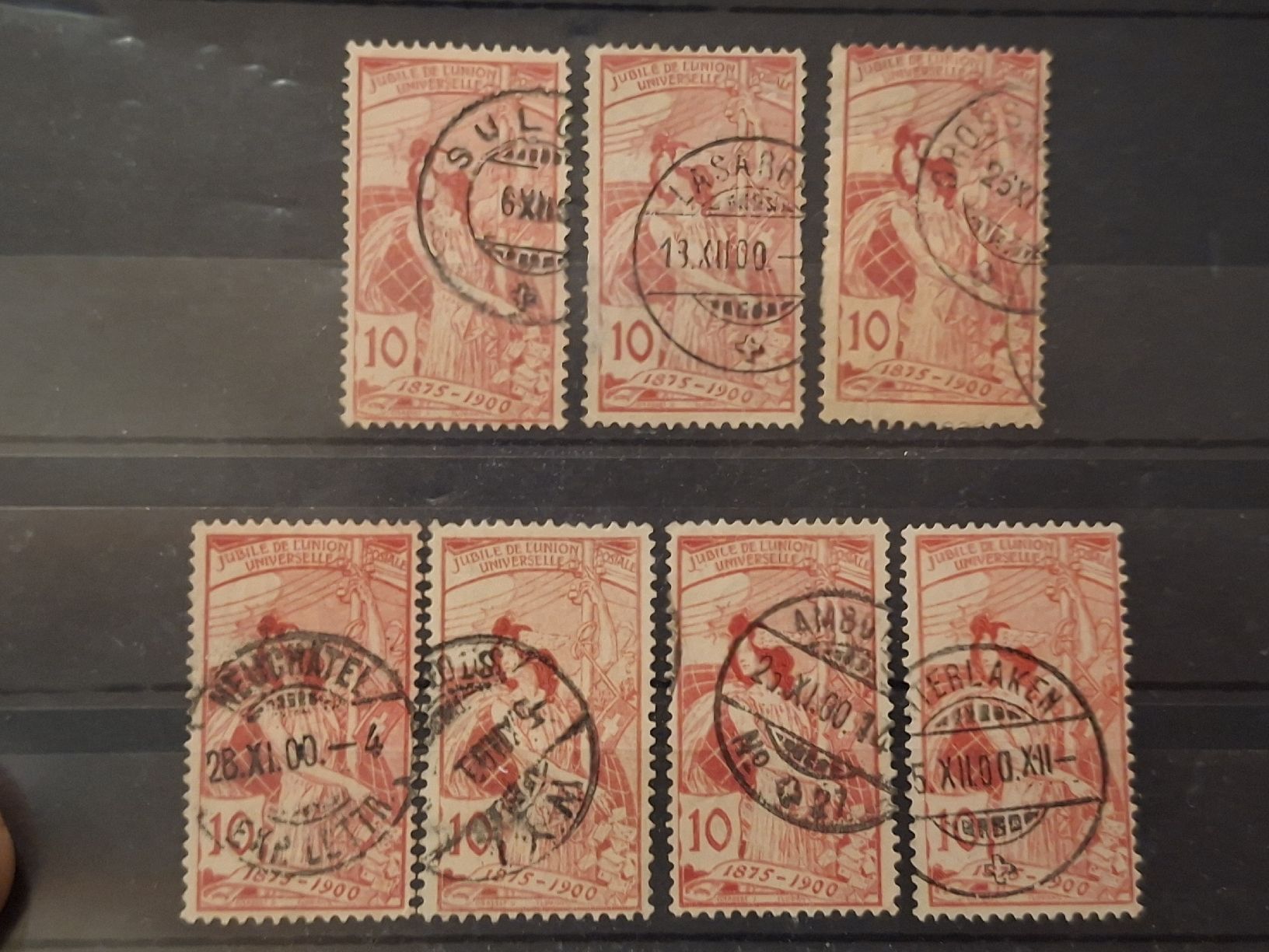 Tous les timbres: UPU 78C 14Stk. – D'occasion à Balgach par SIMEON27 2