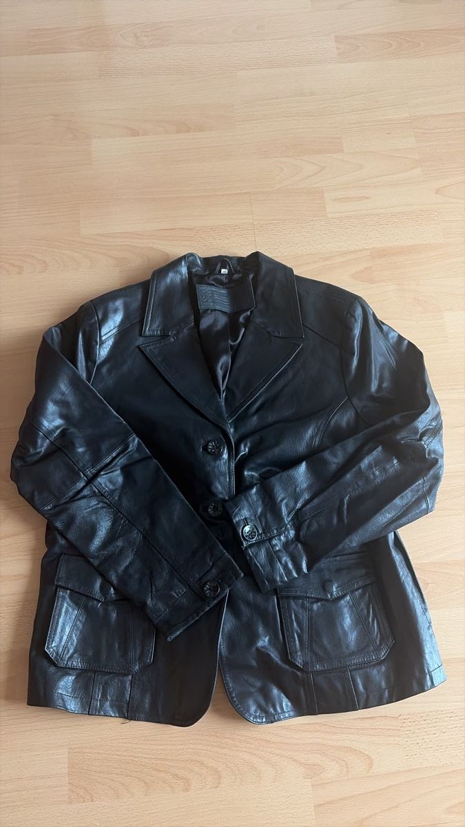 Cappotti: Lederjacke Gr.46 – Usato da Sevelen venduto da nan_ps5j